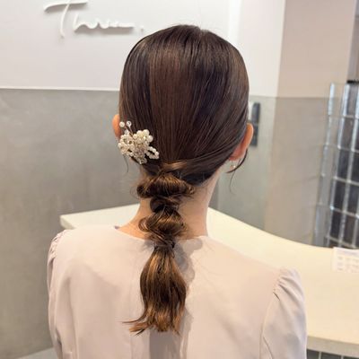 ヘアセット+前髪・後れ毛カット