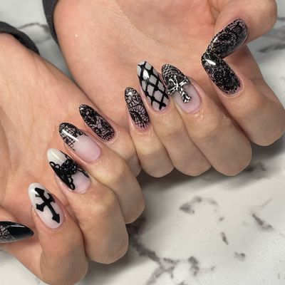 レースアートネイル