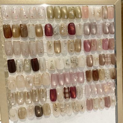 春のニュアンスネイル🌸