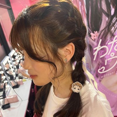 簡単コテ巻きorヘアセット♥