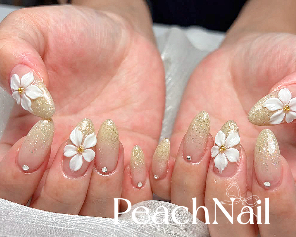 Peach_Nail