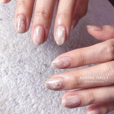 【Gel Marble Art Nails】
マーブルカラージェルネイル10本