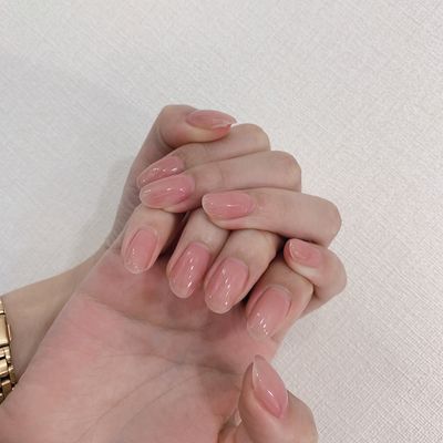 ワンカラーorラメ