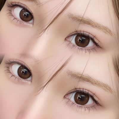 中顔面短縮🤍下まつげパーマ
