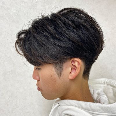 メンズカット＋眉カット