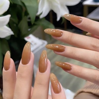 Jr.ネイリスト施術🌟チップ長さだし10本💅ワンカラー🩵