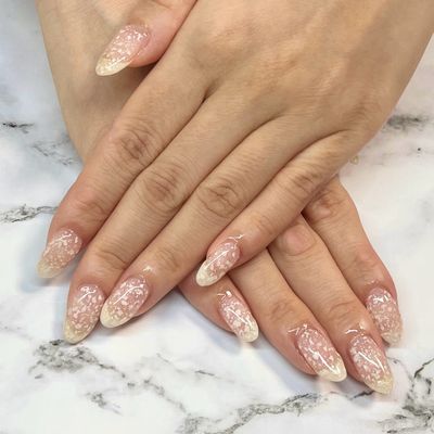 ハンド🎀ワンカラー/ラメグラ【オフ有り】ジュニアネイリスト担当