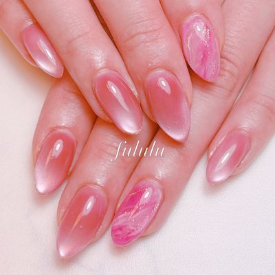 ◎初回限定◎美フォルム×長持ち💅
ニュアンスアート2本付きワンカラー✨