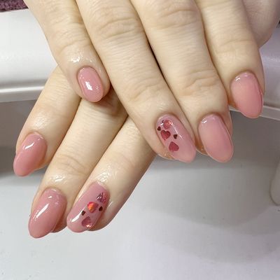 【オフィス1番人気】1本ポイントネイル　6,500円