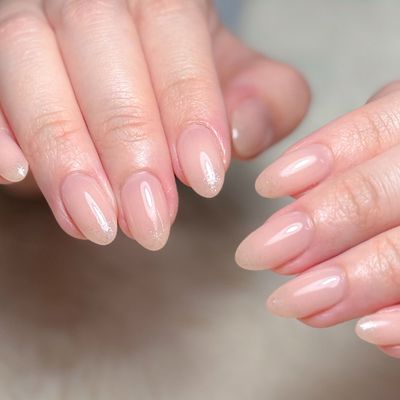 【最新・爪質改善】美爪ワンカラー＋爪の芯を強くする超集中補修ケア✩.*¥6600
