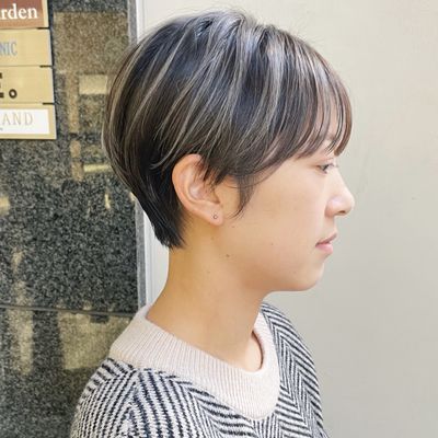 カット＋ハイライトカラー＋艶トリートメント