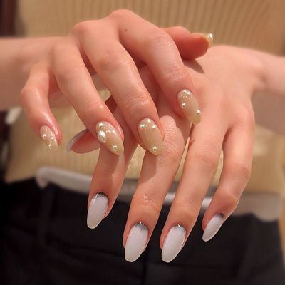 【2種design】✨2種類のデザインを混ぜ合わせorアシンメトリーに👩🏼🤝👩🏻