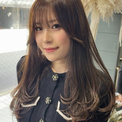【くびれヘア】 韓国風カラー+超音波ケアプロ￥6500/アディクシーカラー