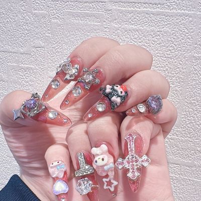 🎀スカルプ持ち込みデザイン（時間内10本デザイン）