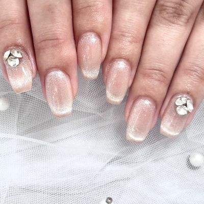 マグネットorフラッシュワンカラー✨️フィルイン施術/パラジェル変更可能