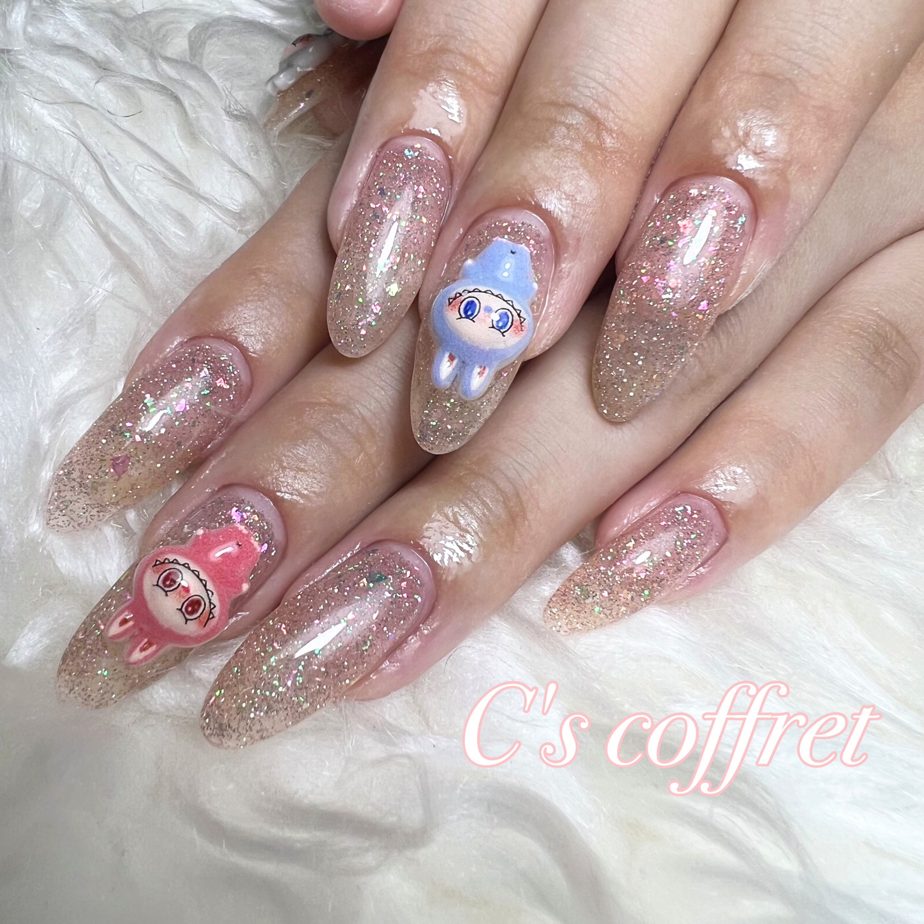 ネイルチップ ２セット♡ ちいかわ ネイルチップ 】 粧美堂から「ちいかわ」のネイルチップが新