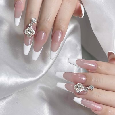 【チップ長さ出し】フレンチ/ミラー/グラデーション