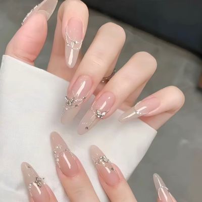 チップ「長さ出し」シンプルデザイン6本