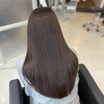 【ネイリー限定】カット➕縮毛矯正or髪質改善ストレート