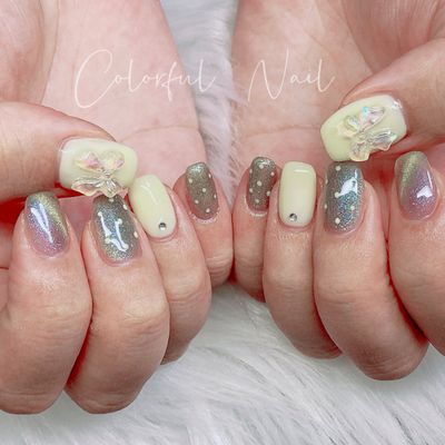 ⭐️新規ソフトジェルオフ500円 🎀定額デザイン🎀ハンドシンプル定額デザイン