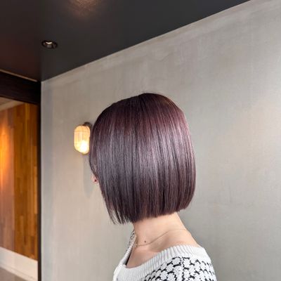 似合わせカット&髪質改善カラー🫧&コーティングTR✨