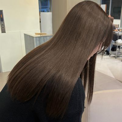 〔ブリーチ無しダブルカラー〕新登場！🆕ダブルイルミナカラー＋選べるTR付