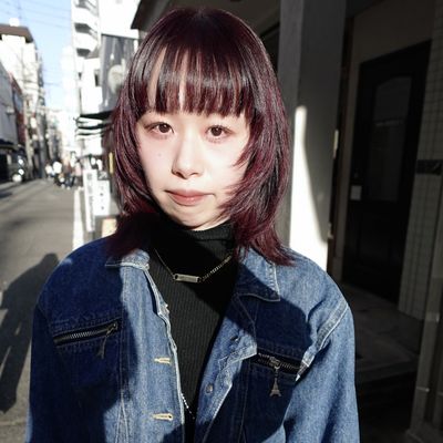 カット+透明感カラー+前処理トリートメント