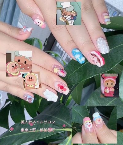 ニュアンス｜手描きアートネイル¥9000