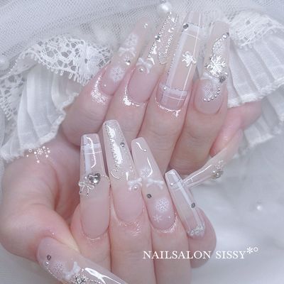 フルチップ長さだし🎀アートし放題