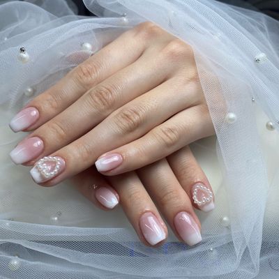 ★新規ジェルオフ無料★［HAND］カラー（ラメ）グラデーション