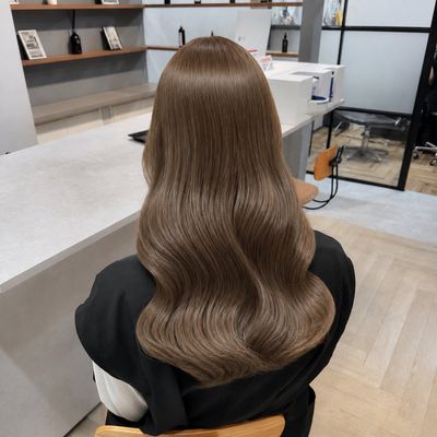   🤍人気No.1🤍カット＋透明感ダメージレスカラー＋トリートメント