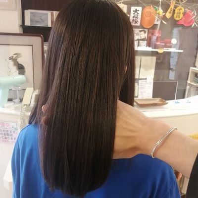 カット縮毛矯正+3stepTR