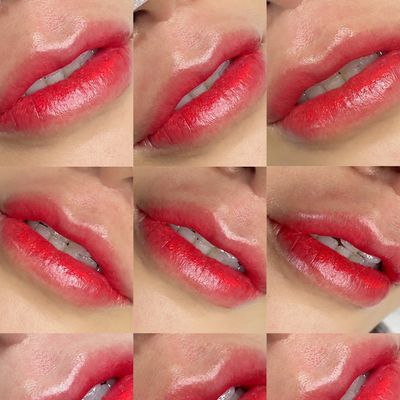 リップのコスメティックタトュー