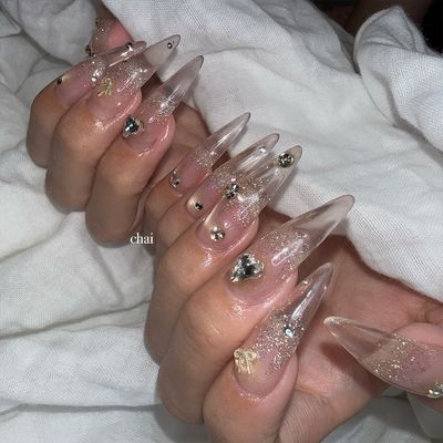 長さだし10本+2h以内やり放題⏰持ち込み🩵フィルイン(パラジェル🆗)💅オフ込み