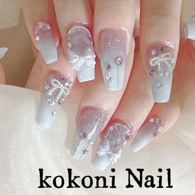 【チップ長さ出し】デザイン&パーツやり放題