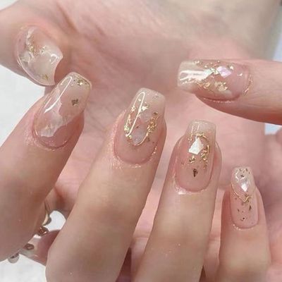 パーツ2つ無料✨️シェル🐚‎貝ニュアンス🐚‎🤍ネイル