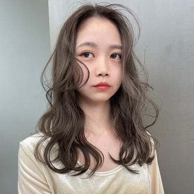 【ブリーチなしで透明感💫 】ダブルケアカラー + 潤いトリートメント