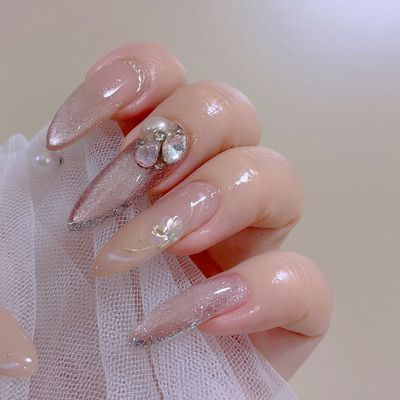 ソフトジェルネイルオフ+爪の形と長さ整え+ケア