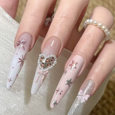 バロック×星キャンディネイル