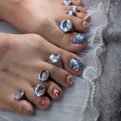 フット👣10本アート💖