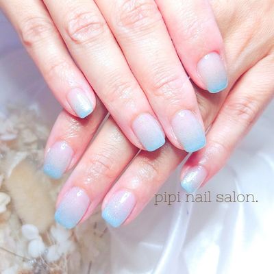 【カラーグラデーション】根元クリア      (オフ無し)