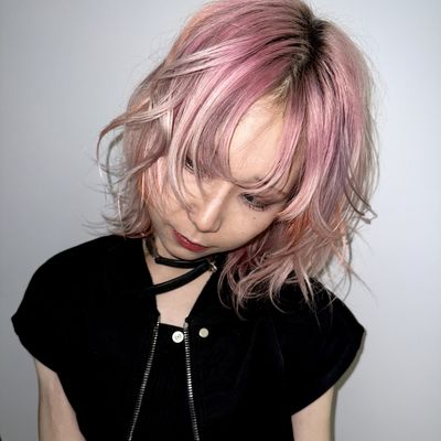 【ブリーチ1回】カット+ケアブリーチダブルカラー+最高級ヴァリジョアtr