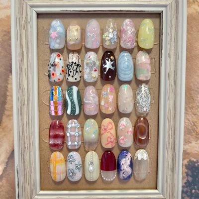 🐰親指定額アート