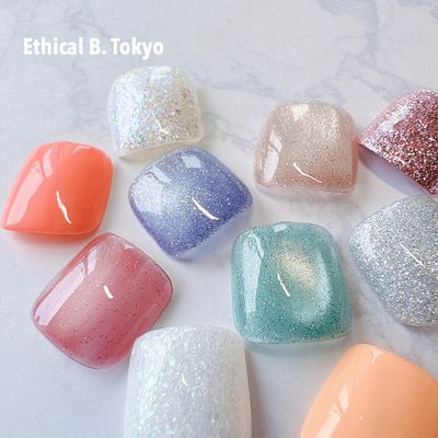 【フット】マグネット・ワンカラー・ラメ　組み合わせ自由！