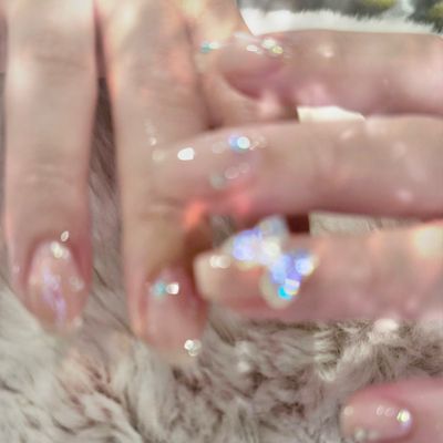 散らばり˚✧₊⁎⁺˳✧༚スワロフスキー💎➕オーロラバタフライ