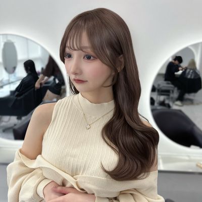 【🌸イメチェン】カット+透明感カラー+ダメージレスパーマ+1stepトリートメン