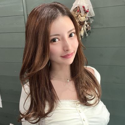【オシャレ上級者に】カット+ブリーチなしダブルカラー￥13000＃韓国風