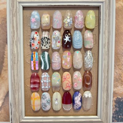 🐱〈定額サンプルから選択〉6本アート