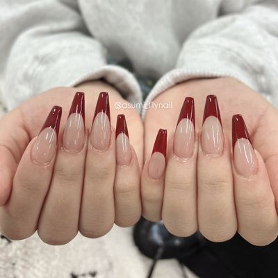 長さ出し10本＋フレンチネイル