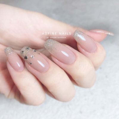 【Gel Color and Glitter】
🎀ワンホンネイル🎀